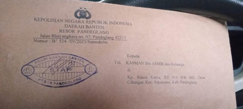 Kuasa Hukum Pelapor Minta Polres Pandeglang Lanjutkan Proses Hukum Terhadap Terlapor, Usai Mediasi Kasus Tanah di Tarogong Margasana “Deadlock”